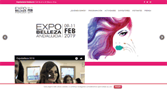 Desktop Screenshot of expobellezandalucia.com